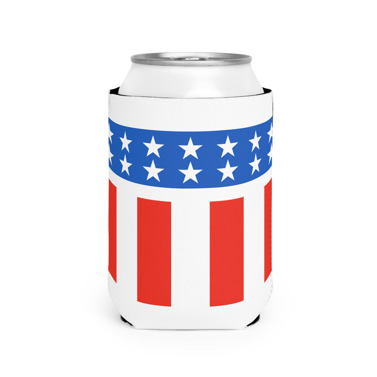 The Stars & Stripes Can Cooler Sleeve