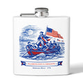 Washington's Crossing Steel Flask